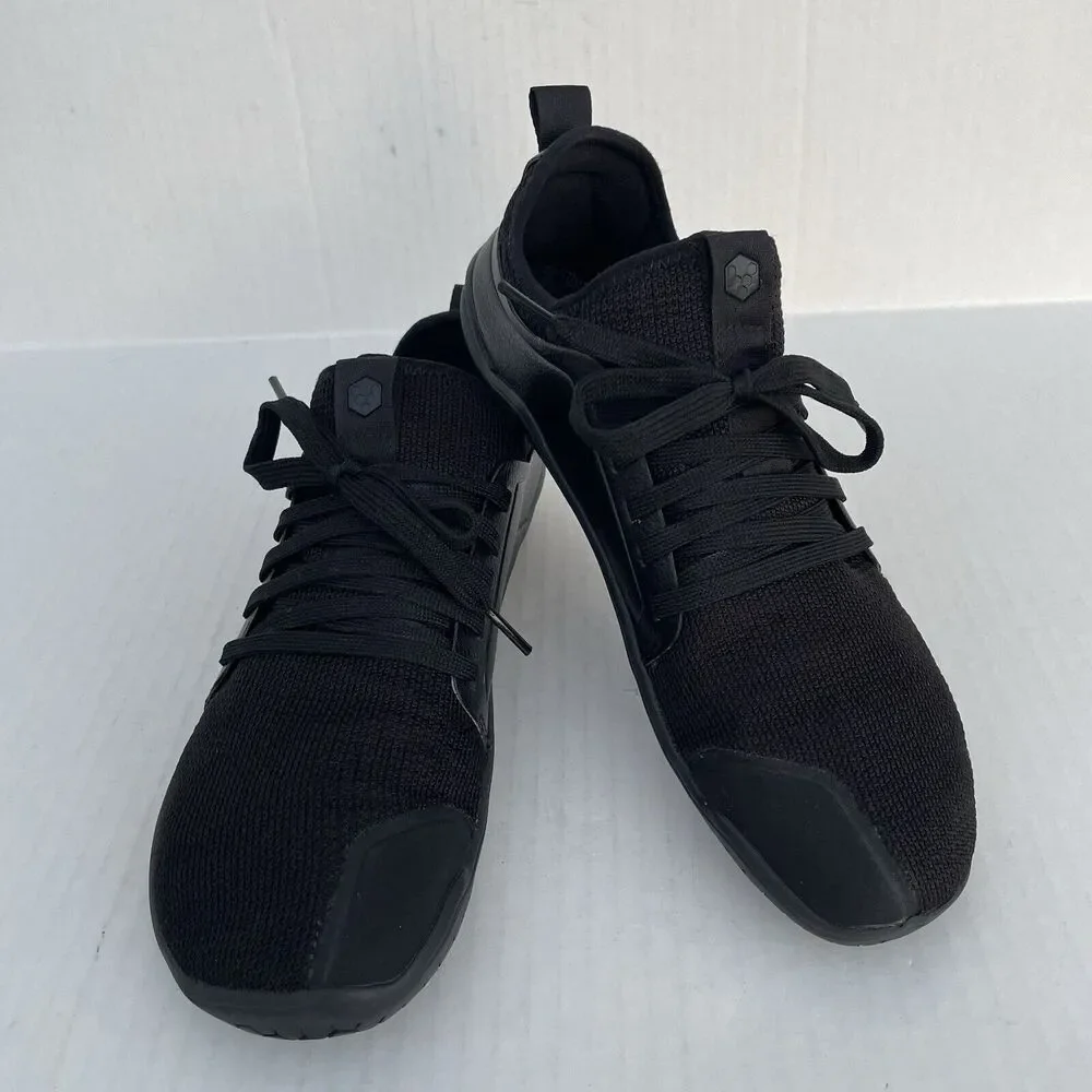 Vivobarefoot Womens Kasana Knit & Leather Black Minimalist Barefoot Shoes 8 EU39 - Picture 2 of 13